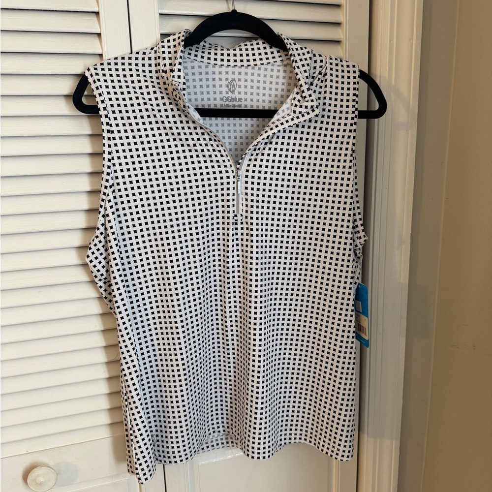 GG Blue Golf Shirt Size XL NWT